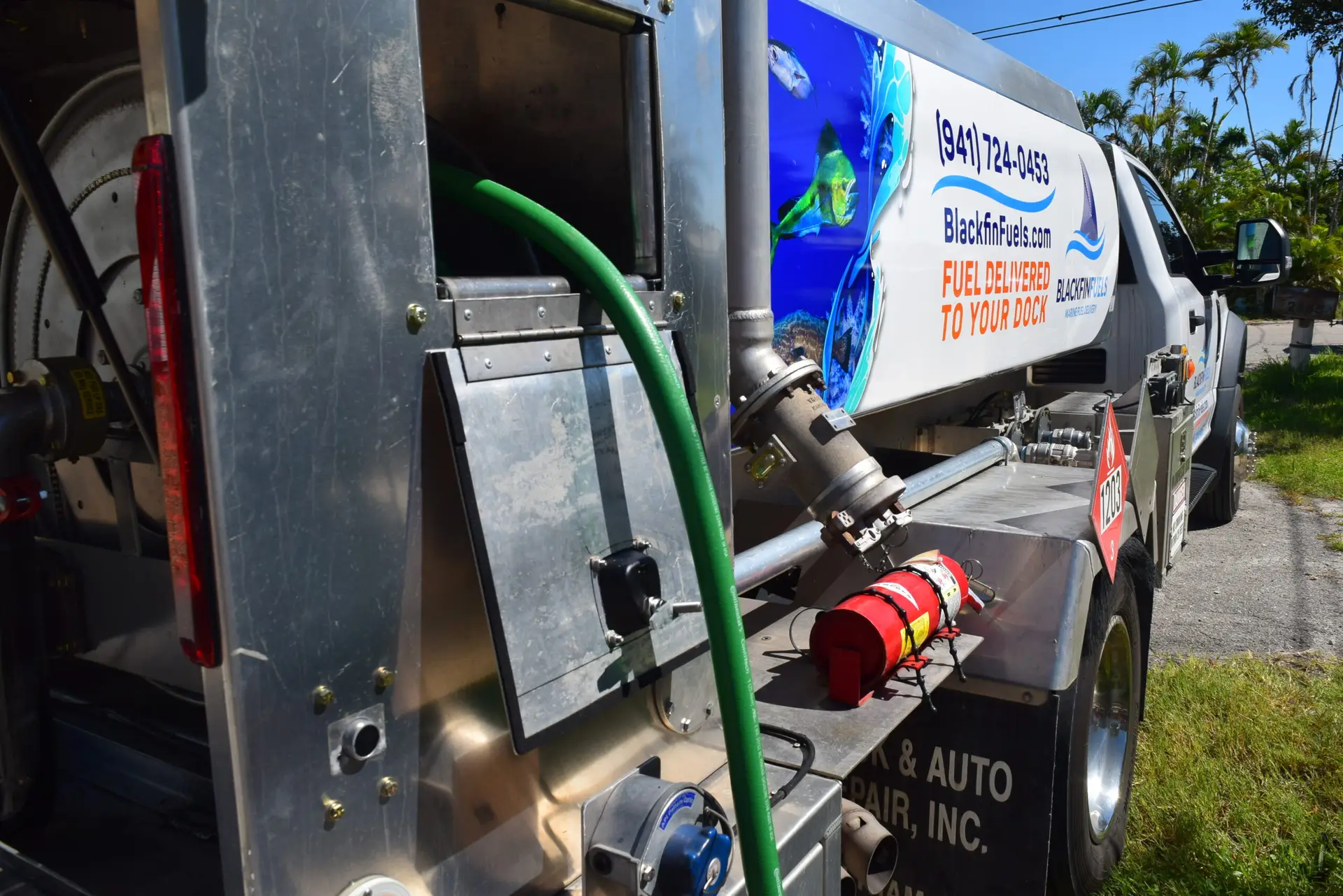 blackfin fuels truck hose