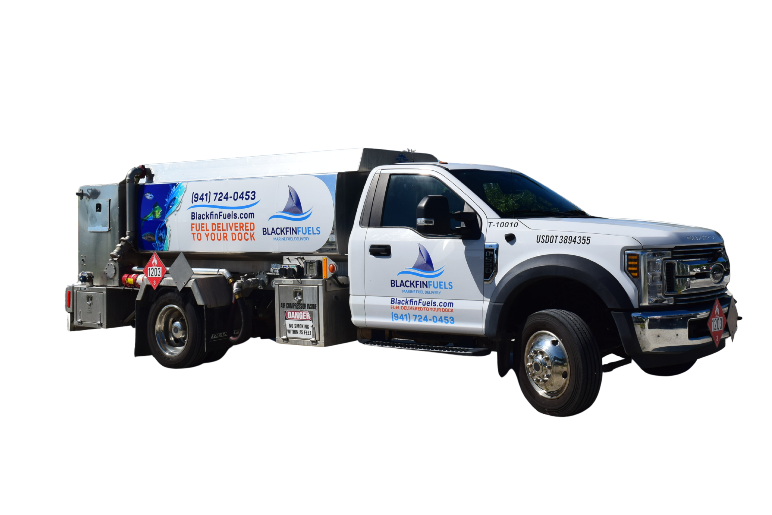 1,000 gallon fuel truck