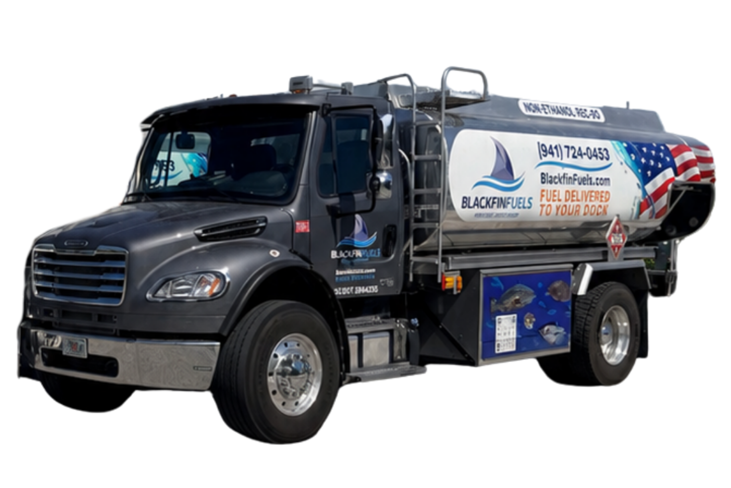 Blackfin Fuels delivery truck